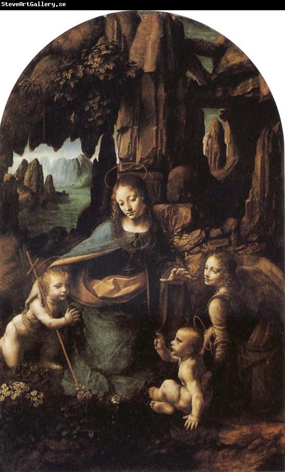 LEONARDO da Vinci Virgin of the Rocks